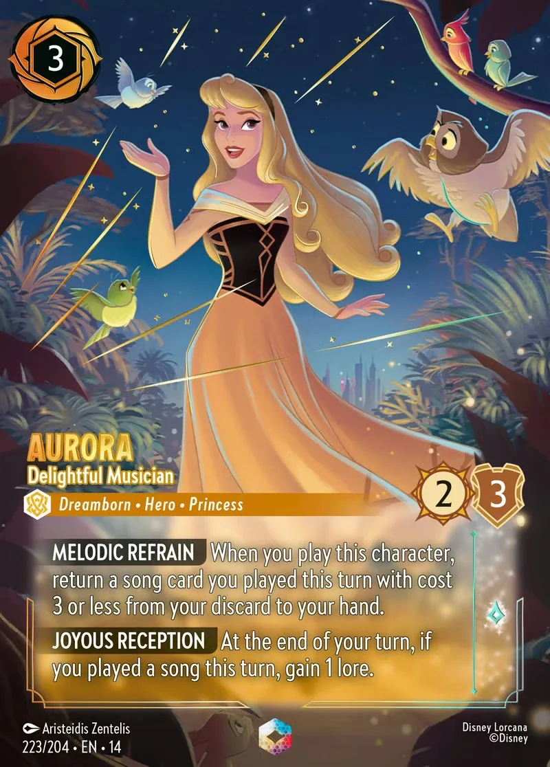 Aurora, Delightful Musician (Enchanted, 223/204)