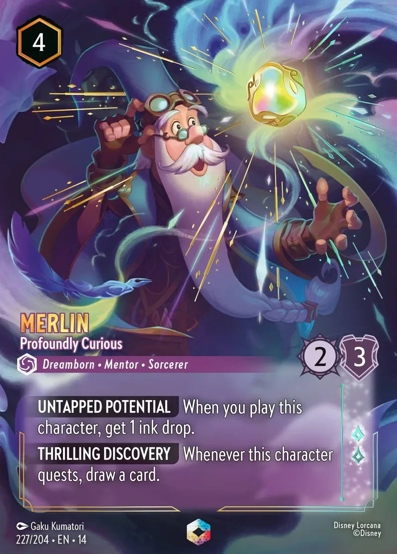 Merlin, Profoundly Curious (Enchanted, 227/204)