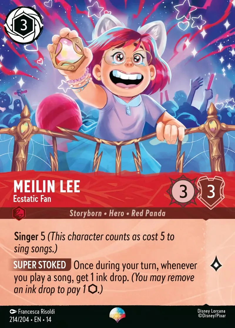 Meilin Lee, Ecstatic Fan (Epic, 214/204)