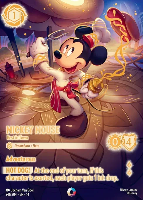 Mickey Mouse, Best in Town (Iconic, 241/204)